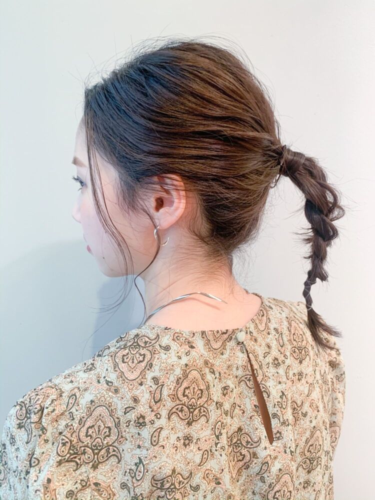 ピンとゴムだけで簡単ヘアアレンジ M Clan Make S エムクラン メイクス エムクラン 古谷萌子の髪型 ヘアスタイル ヘアカタログ情報 Yahoo Beauty ヤフービューティー