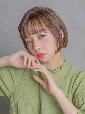 21年夏 マチルダボブの新着ヘアスタイル 髪型 ヘアアレンジ Yahoo Beauty