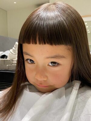 オン眉 子供の髪型 ヘアスタイル ヘアカタログ 人気順 Yahoo Beauty ヤフービューティー