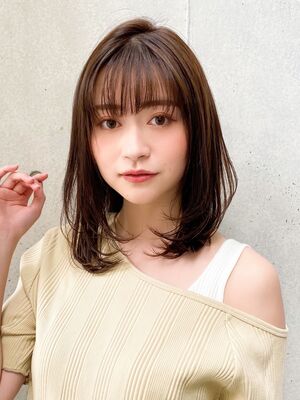 ワンカールパーマ ミディアムの髪型 ヘアスタイル ヘアカタログ 人気順 2ページ目 Yahoo Beauty ヤフービューティー