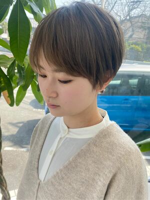 韓国風 ショートの髪型 ヘアスタイル ヘアカタログ 人気順 Yahoo Beauty ヤフービューティー