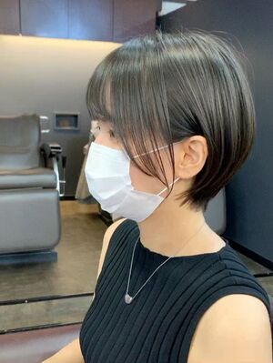 黒髪ショートの髪型 ヘアスタイル ヘアカタログ 人気順 Yahoo Beauty ヤフービューティー