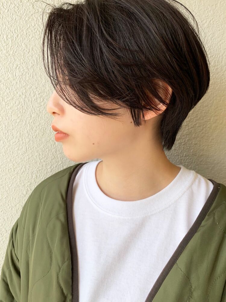 年髪型大人かわいい黒髪ショートボブ ヤギちゃんのヘアスタイル情報 Yahoo Beauty