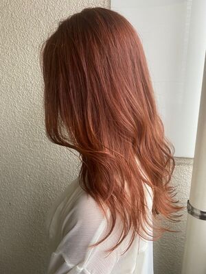 21年春夏 ピンクオレンジの新着ヘアスタイル 髪型 ヘアアレンジ Yahoo Beauty
