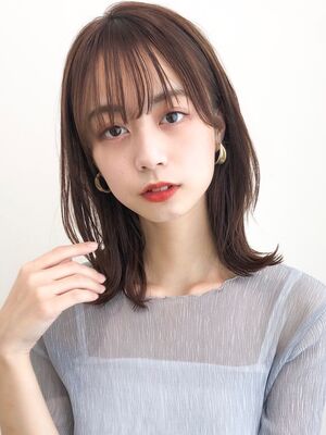 22年夏 デート ミディアムの人気ヘアスタイル 髪型 ヘアアレンジ Yahoo Beauty