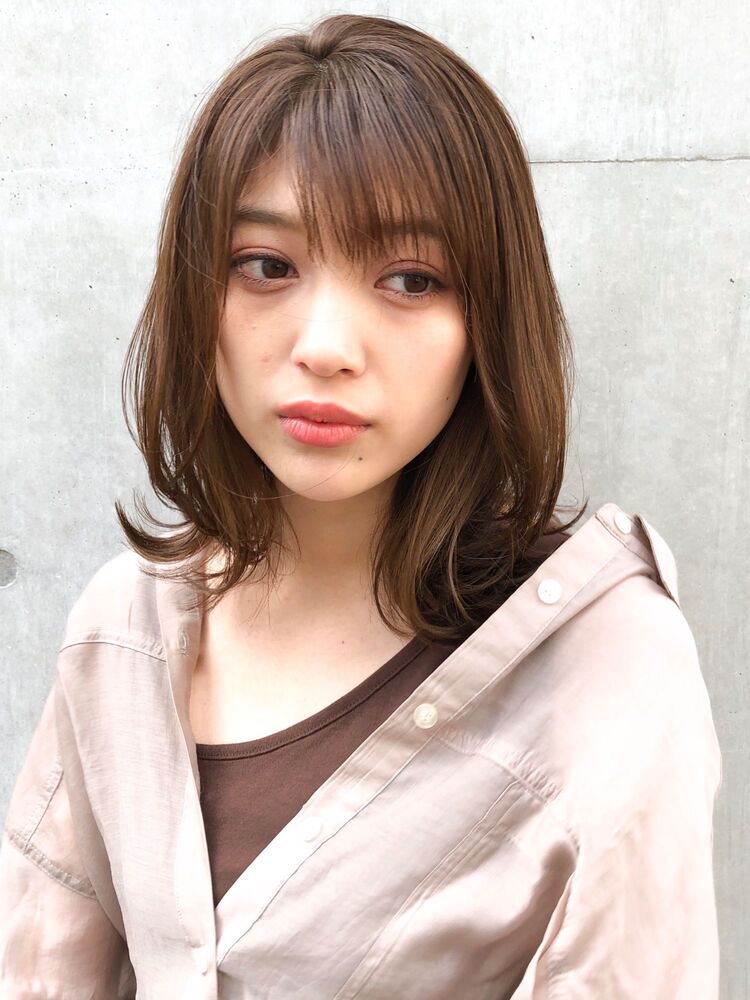 ゆるふわナチュラルミディアムパーマ Dyplus 表参道 ディプラス 鎗田聖乃の髪型 ヘアスタイル ヘアカタログ情報 Yahoo Beauty ヤフービューティー