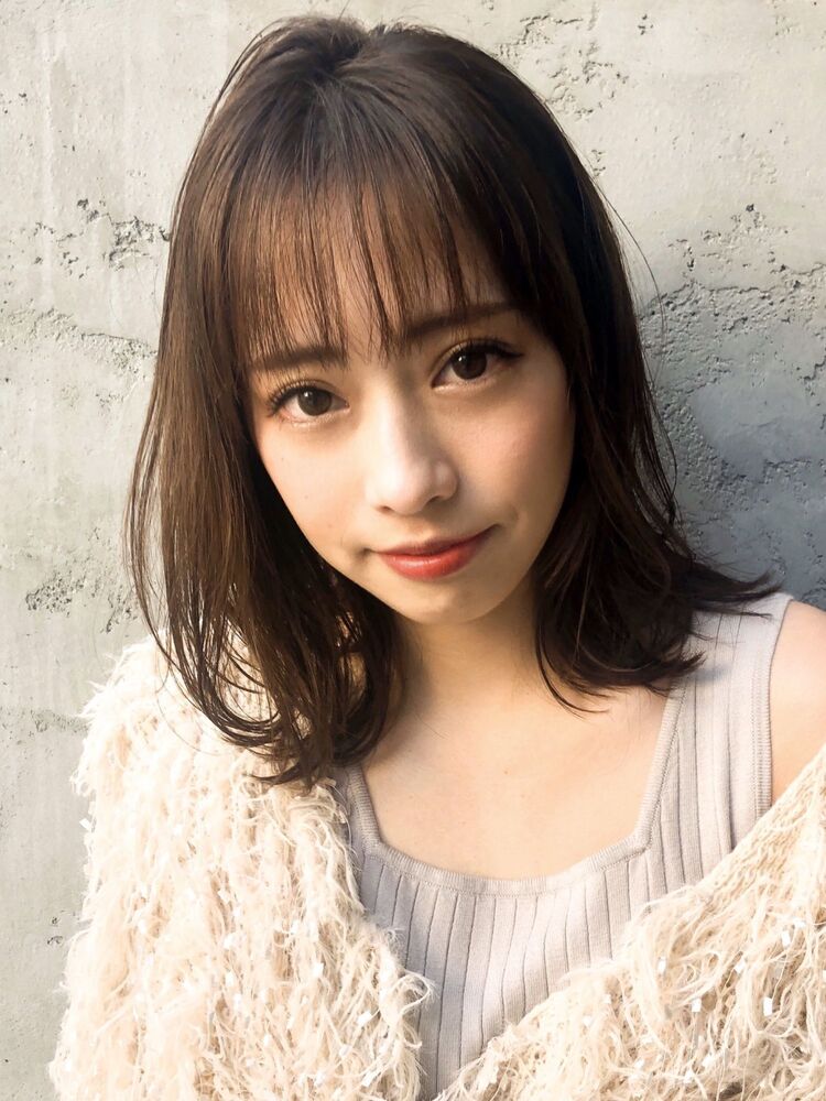 ゆるふわ毛先パーマミディアムレイヤー Dyplus 表参道 ディプラス 鎗田聖乃の髪型 ヘアスタイル ヘアカタログ情報 Yahoo Beauty ヤフービューティー