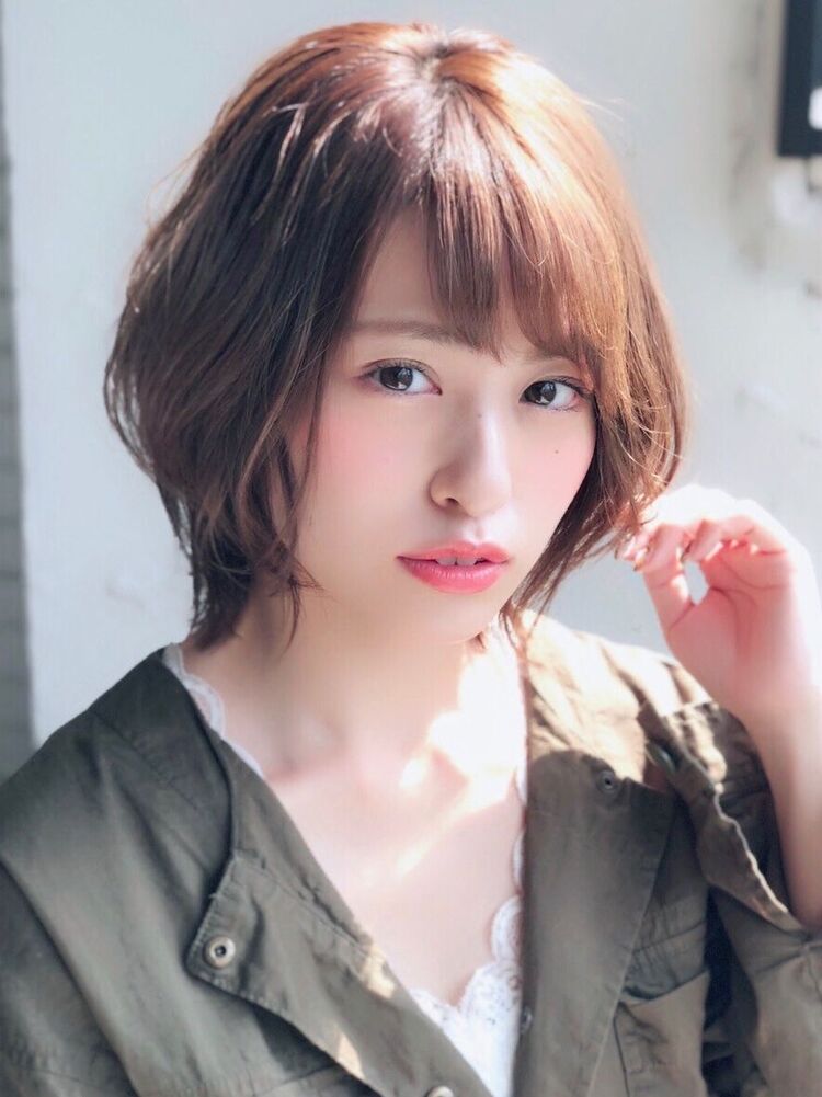 ゆるふわミディアム小顔ショートボブ Dyplus 表参道 ディプラス 鎗田聖乃の髪型 ヘアスタイル ヘアカタログ情報 Yahoo Beauty ヤフービューティー