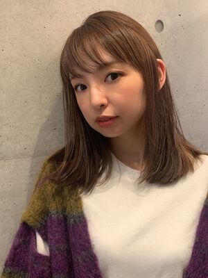 21年夏 シースルーバング 表参道の新着ヘアスタイル 髪型 ヘアアレンジ Yahoo Beauty