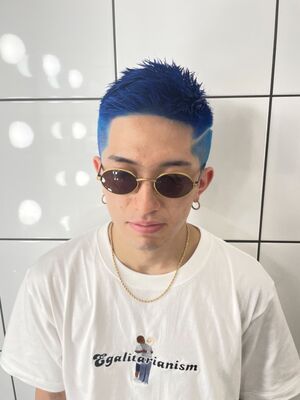 メンズ ブルー系の髪型 ヘアスタイル ヘアカタログ 人気順 Yahoo Beauty ヤフービューティー