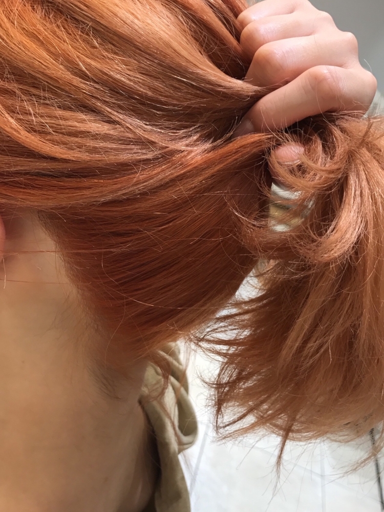 ヘアアレンジ ポニーテール セミロング ロング ヘアカラー 冬カラー 前髪有り ワンカール Iki しまだけーすけのヘアスタイル情報 Yahoo Beauty