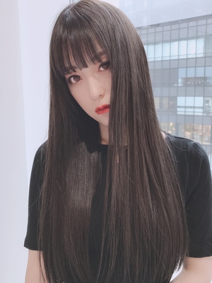 黒髪ロングストレートの髪型 ヘアスタイル ヘアカタログ 人気順 Yahoo Beauty ヤフービューティー