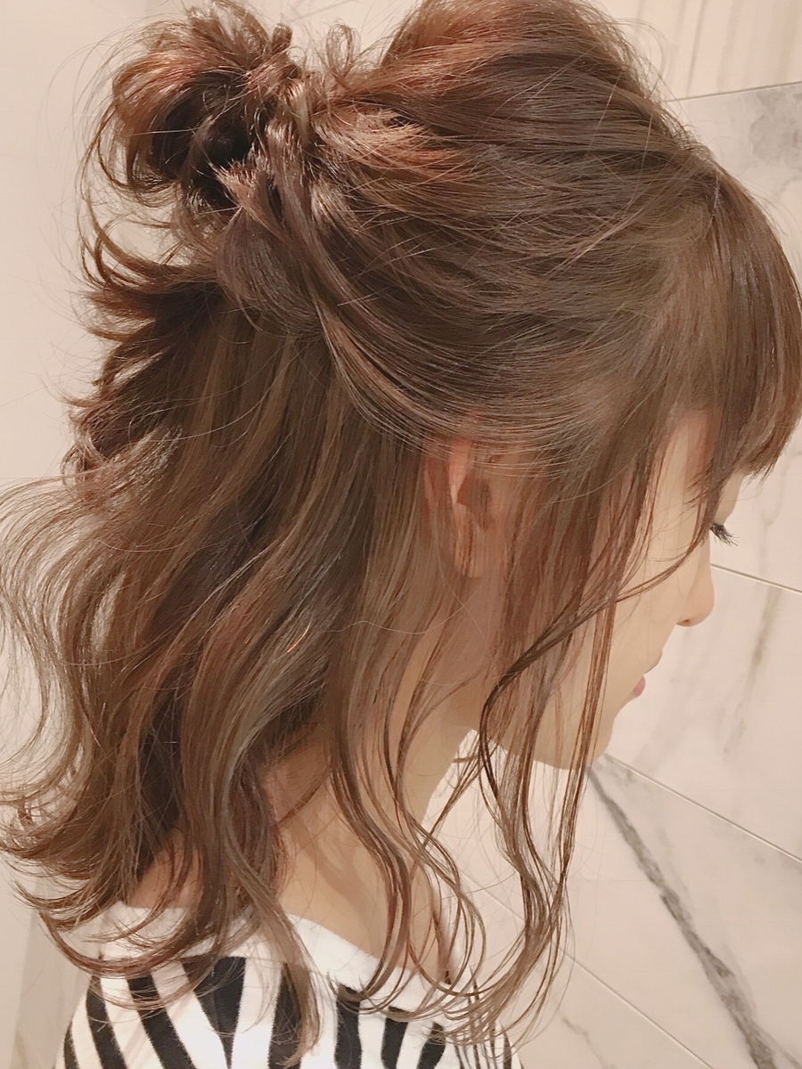 ヘアアレンジ、セミロング、ロング、ヘアカラー、冬カラー、前髪有り、ワンカール(iki)｜ しまだけーすけのヘアスタイル情報｜Yahoo! BEAUTY