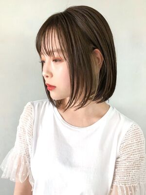 21年秋冬 長めボブ ミディアムの新着ヘアスタイル 髪型 ヘアアレンジ Yahoo Beauty