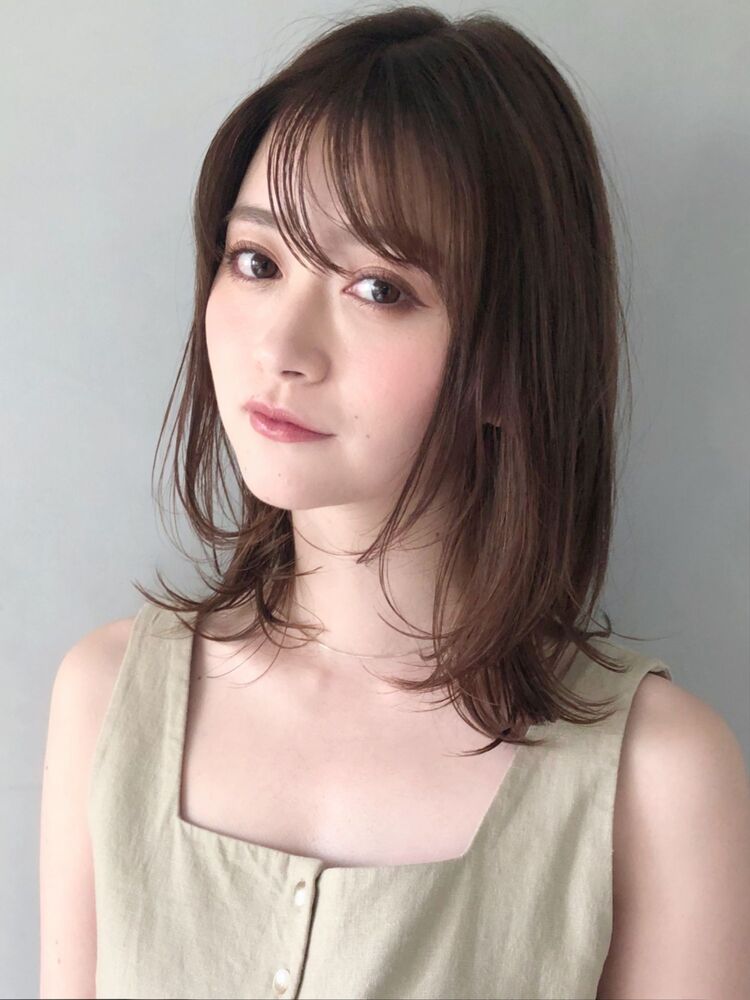 ゆるふわミディアム 毛先パーマデジタルパーマ Kyli 表参道 キリ オモテサンドウ Kyli表参道 トキタマサヒロの髪型 ヘアスタイル ヘアカタログ情報 Yahoo Beauty ヤフービューティー