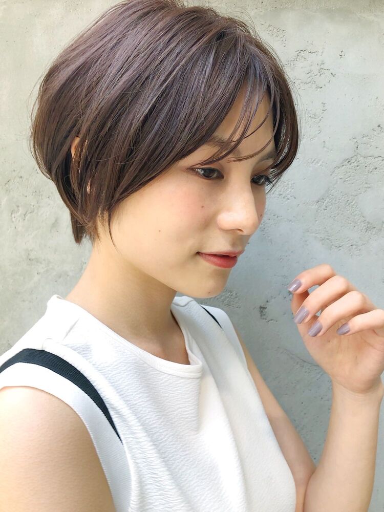 女性らしいショートマッシュショートボブ Kyli 表参道 キリ オモテサンドウ Kyli表参道 トキタマサヒロのヘアスタイル情報 Yahoo Beauty