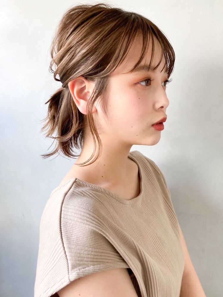 麦わら帽子に似合う髪型でもっと可愛いく 相性抜群なヘアアレンジを長さ別にご紹介 Folk