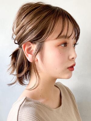 22年夏 オフィス ミディアムの人気ヘアスタイル 髪型 ヘアアレンジ Yahoo Beauty