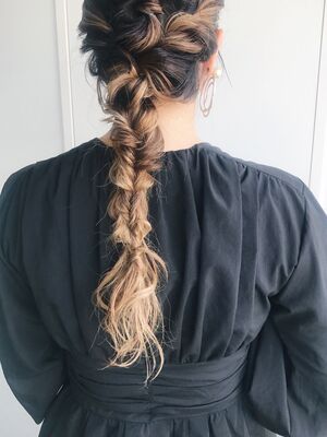 22年春 個性的の人気ヘアスタイル 髪型 ヘアアレンジ 2ページ目 Yahoo Beauty