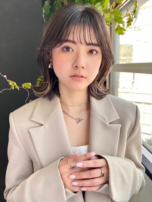 鎖骨ボブ ミディアムの髪型 ヘアスタイル ヘアカタログ 人気順 Yahoo Beauty ヤフービューティー