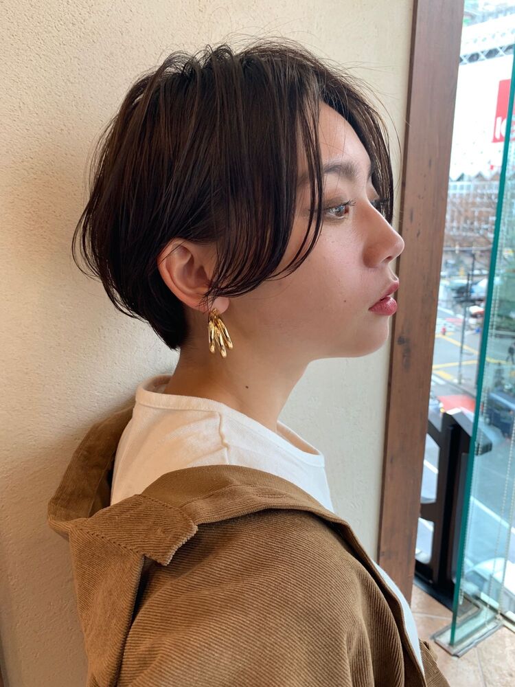 ハンサムショート ワンカールパーマ Vain 渋谷 ヴェイン シブヤ Vain渋谷 仲村龍太のヘアスタイル情報 Yahoo Beauty