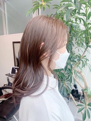21年秋冬 韓国風 セミロングの新着ヘアスタイル 髪型 ヘアアレンジ Yahoo Beauty