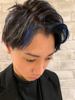 メンズ ブルー系の髪型 ヘアスタイル ヘアカタログ 人気順 Yahoo Beauty ヤフービューティー