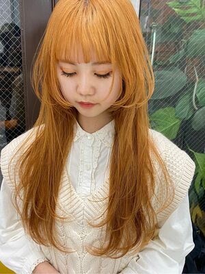 22年春 ロングウルフの人気ヘアスタイル 髪型 ヘアアレンジ Yahoo Beauty