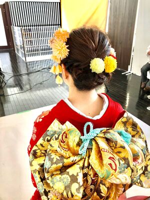 21年夏 成人式 セミロングの新着ヘアスタイル 髪型 ヘアアレンジ Yahoo Beauty