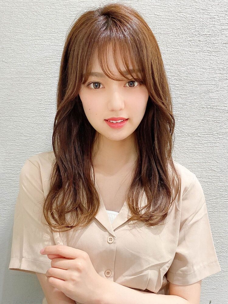 代30代40代シースルーバング顔周り小顔ゆる巻きモテロング銀座 Beauty Connection Ginza Hair Salon ビューティーコネクションギンザヘアーサロン 谷 賢二のヘアスタイル情報 Yahoo Beauty