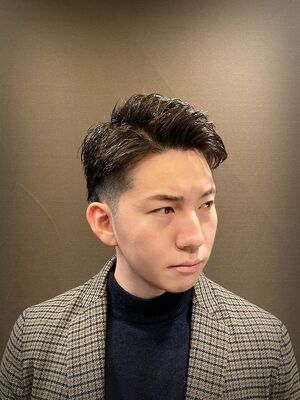 21年夏 メンズ 七三の新着ヘアスタイル 髪型 ヘアアレンジ Yahoo Beauty