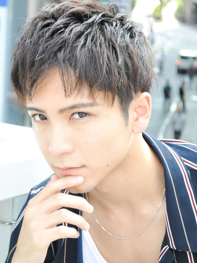 イケメンソフトアップバング Le A 渋谷 レア シブヤ Le A 渋谷 Yumaの髪型 ヘアスタイル ヘアカタログ情報 Yahoo Beauty ヤフービューティー