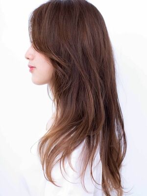 パーマ ロングウルフの髪型 ヘアスタイル ヘアカタログ 人気順 Yahoo Beauty ヤフービューティー