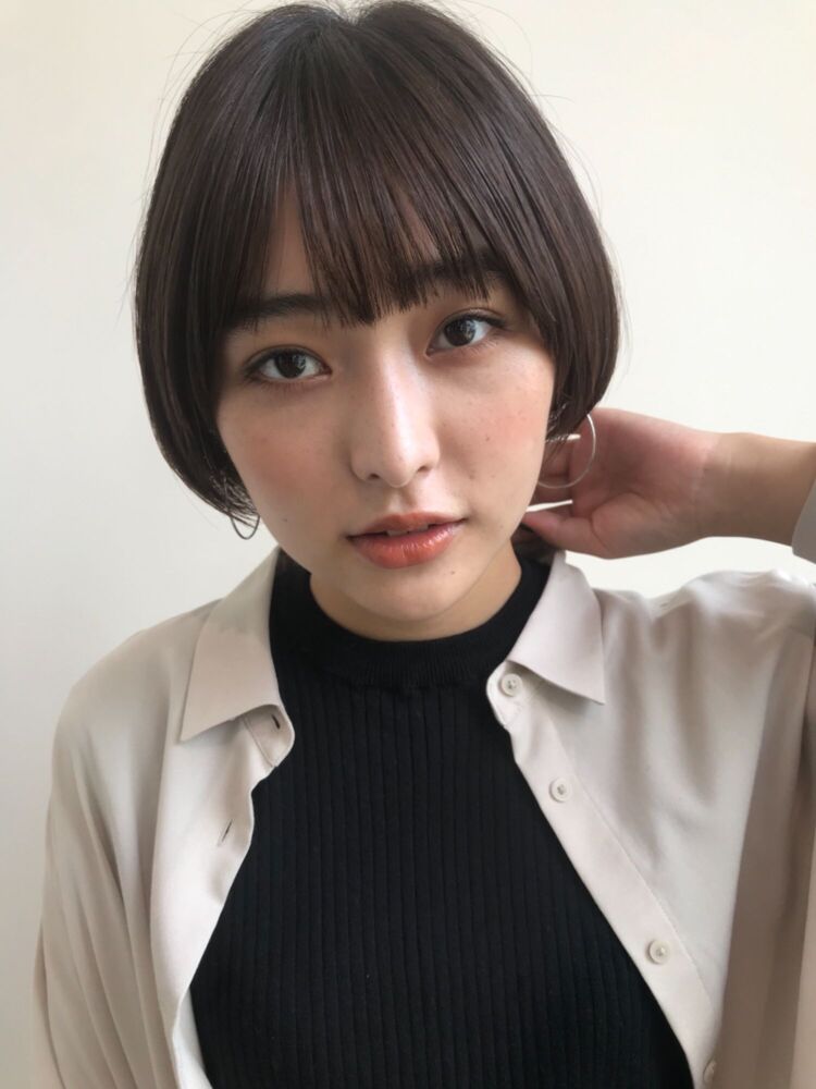 Dyplus佐藤光 ショートの匠 大人可愛いショートボブ 透明感カラー I East 亀戸 サトウアキラのヘアスタイル情報 Yahoo Beauty