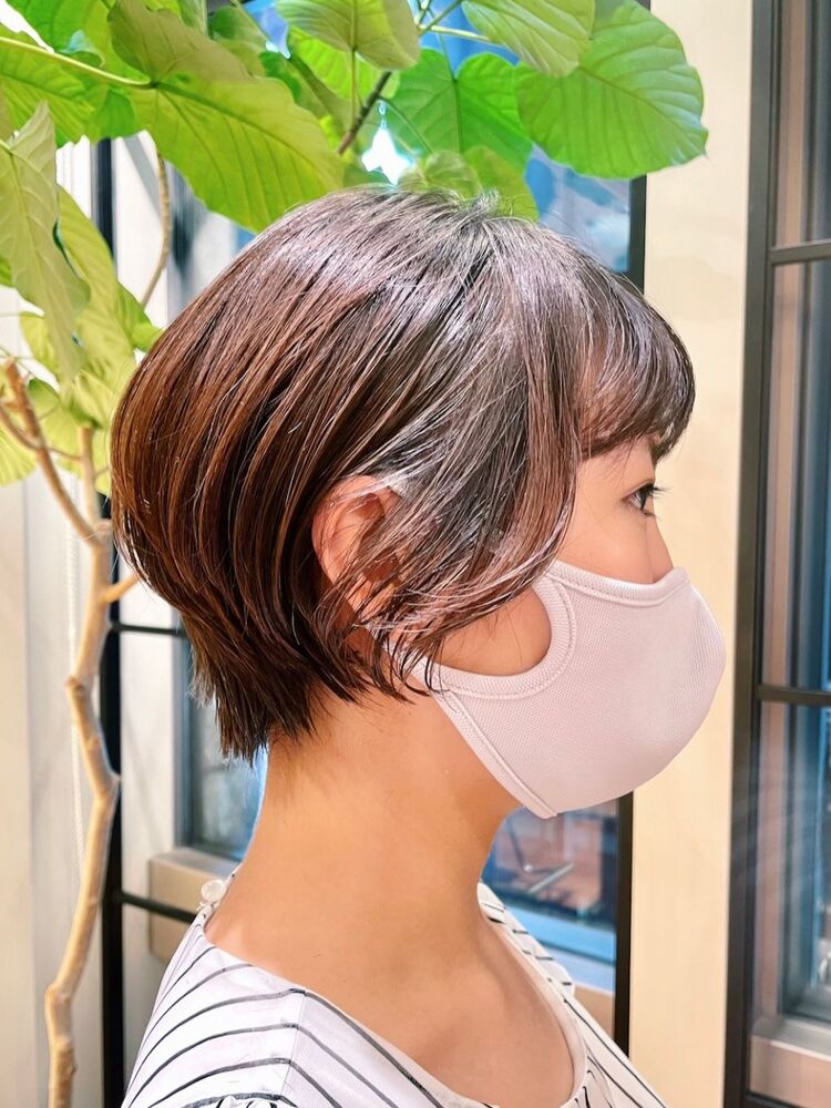 本田翼さん風 大人かわいい小顔ショートボブ Beautrium 265 ビュートリアム ニロクゴ 銀座beautrium 大小田の髪型 ヘアスタイル ヘアカタログ情報 Yahoo Beauty ヤフービューティー