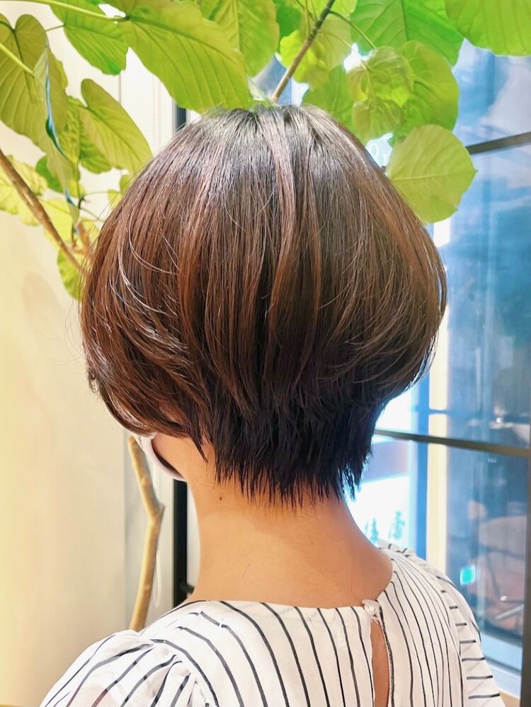 本田翼さん風 大人かわいい小顔ショートボブ Beautrium 265 ビュートリアム ニロクゴ 銀座beautrium 大小田の髪型 ヘアスタイル ヘアカタログ情報 Yahoo Beauty ヤフービューティー