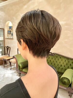 ショートボブ ベリーショートの髪型 ヘアスタイル ヘアカタログ 人気順 Yahoo Beauty ヤフービューティー