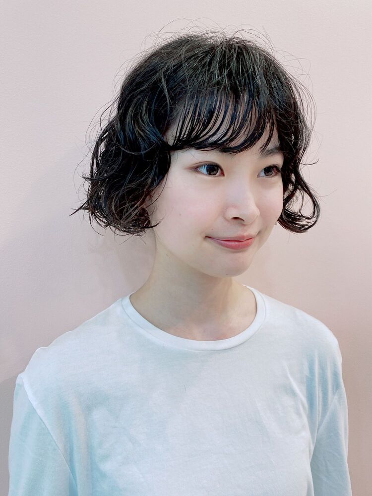 ボブパーマスタイル The Remmy ザ レミー みやもと かおりのヘアスタイル情報 Yahoo Beauty