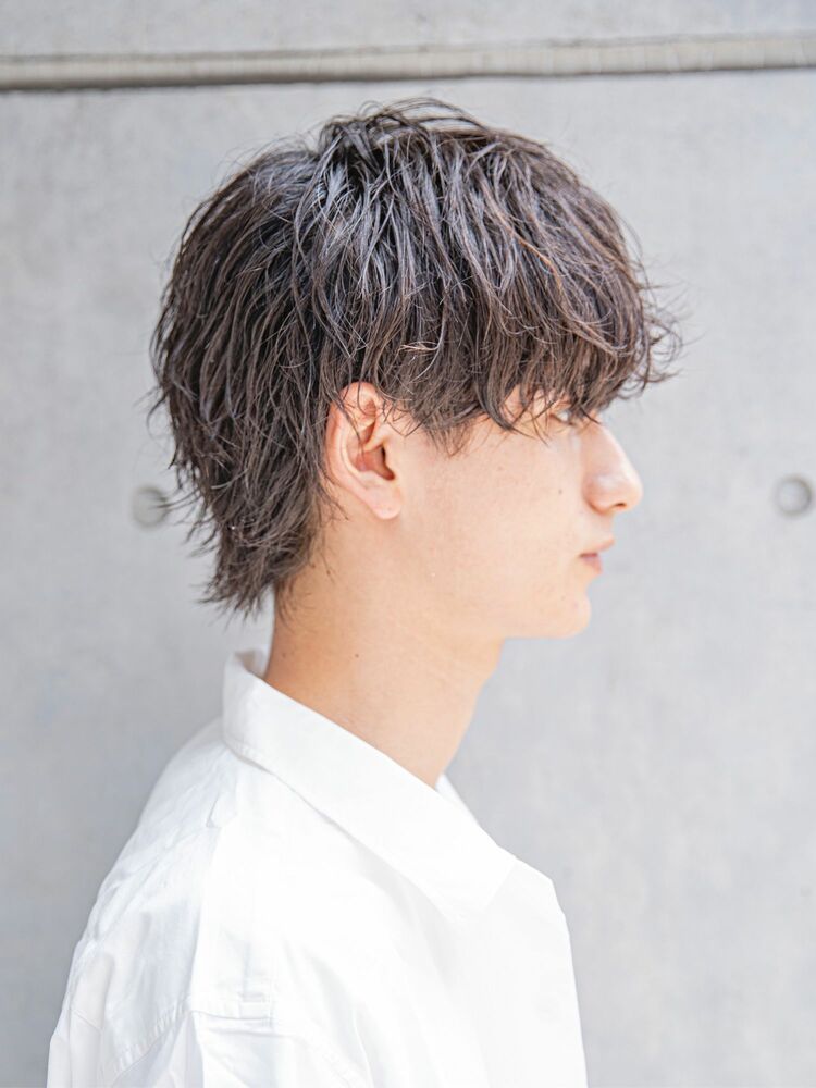【MEN’S HAIR】サイドグラデーションシルバーカラー