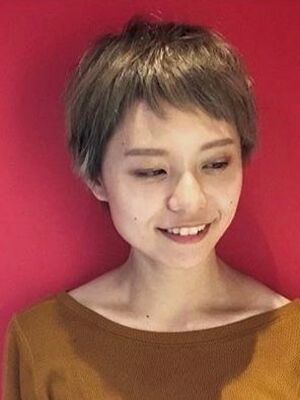 秋カラー ベリーショートの髪型 ヘアスタイル ヘアカタログ 人気順 Yahoo Beauty ヤフービューティー