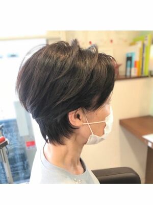 21年秋冬 ミセスショートの新着ヘアスタイル 髪型 ヘアアレンジ Yahoo Beauty