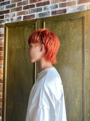 21年秋冬 メンズ オレンジ系の新着ヘアスタイル 髪型 ヘアアレンジ Yahoo Beauty