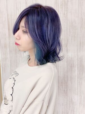 21年夏 派手髪女子の新着ヘアスタイル 髪型 ヘアアレンジ Yahoo Beauty