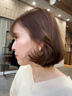 韓国ボブの髪型 ヘアスタイル ヘアカタログ 人気順 Yahoo Beauty ヤフービューティー