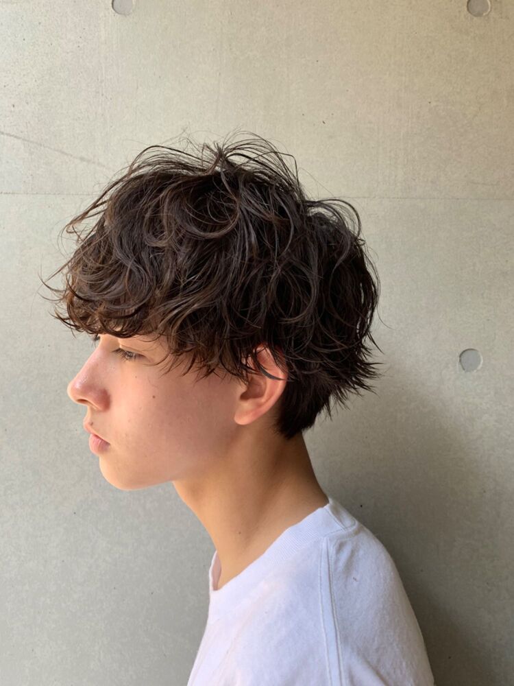ミディアムマッシュ波巻きスパイラル Fifth 原宿 フィフス ハラジュク 保利 祥汰の髪型 ヘアスタイル ヘアカタログ情報 Yahoo Beauty ヤフービューティー