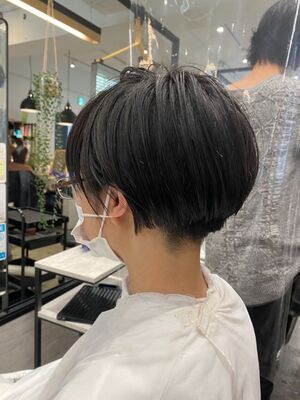 刈り上げまっしマッシュ ショートの髪型 ヘアスタイル ヘアカタログ 人気順 Yahoo Beauty ヤフービューティー