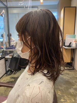 21年夏 ゆるふわミディアムの新着ヘアスタイル 髪型 ヘアアレンジ Yahoo Beauty