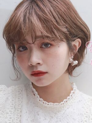 21年夏 韓国風ショートの新着ヘアスタイル 髪型 ヘアアレンジ Yahoo Beauty