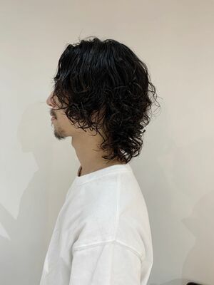 21年秋冬 メンズ ウルフパーマ ミディアムの新着ヘアスタイル 髪型 ヘアアレンジ Yahoo Beauty