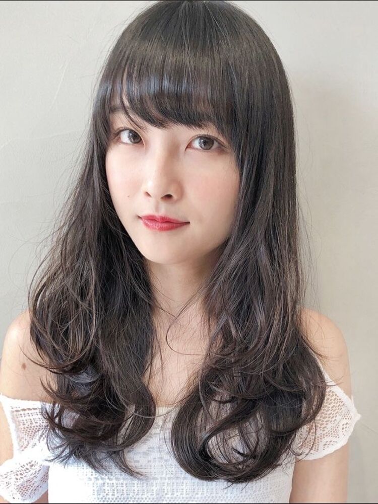 ロング レイヤー デジタルパーマ Hair Salon Gallica Minami Aoyama ヘアサロン ガリカ ミナミ アオヤマ 竹之内蔵人のヘアスタイル情報 Yahoo Beauty